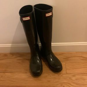 Hunter Black Boots